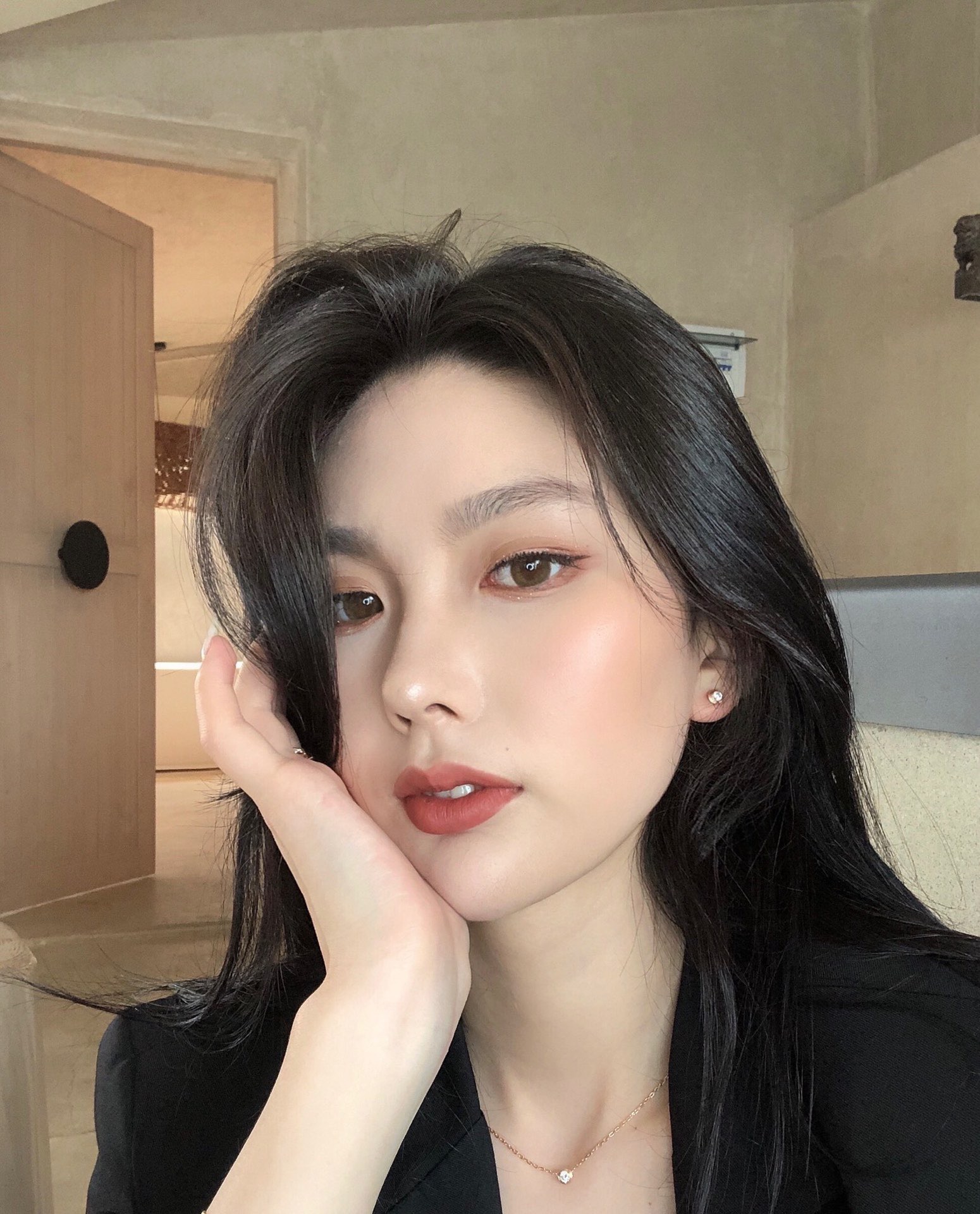 다무르 귀걸이 9캐럿 상세 이미지